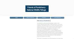 Desktop Screenshot of friendsofpondicherry.org